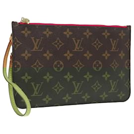 Louis Vuitton-LOUIS VUITTON Monogram Neverfull MM Pouch Accessory Pouch LV Auth 89913-Monogram