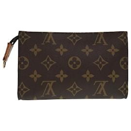 Louis Vuitton-LOUIS VUITTON Monogram Bucket PM Accessory Pouch LV Auth 90012-Monogram