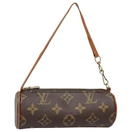 Louis Vuitton-LOUIS VUITTON Monogram Papillon Pouch LV Auth 91924-Monogram