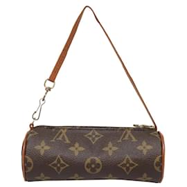 Louis Vuitton-LOUIS VUITTON Monogram Papillon Pouch LV Auth 91924-Monogram