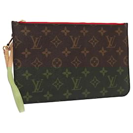 Louis Vuitton-LOUIS VUITTON Monogram Neverfull MM Pouch Accessory Pouch LV Auth 91903-Monogram
