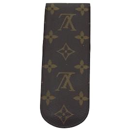 Louis Vuitton-LOUIS VUITTON Monogram Etui Stilo Pen Case M62990 LV Auth 91178-Monogram