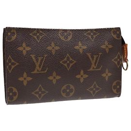 LOUIS VUITTON Monogram Bucket PM Accessory Pouch LV Auth 92432 Monogram
