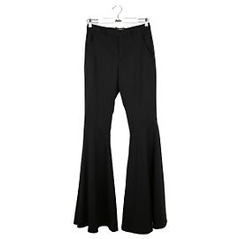 Saint Laurent Pantalones de lana Negro