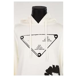 Prada-Cotton sweatshirt-White