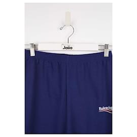 Balenciaga-Cotton jogging-Navy blue