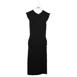 Autre Marque AZ Factory Schwarzes Polyester Kleid S Schwarz