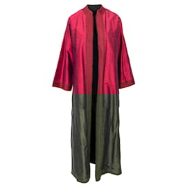 Autre Marque-Collection Privée Long Embroidered Jacket-Red