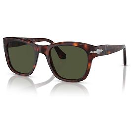 Persol PO3313S Montura cuadrada de acetato Marrón oscuro
