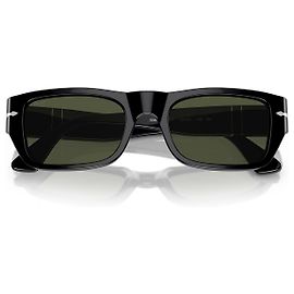 Persol schwarze polarisierte Sonnenbrille PO3268S Schwarz