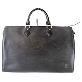 Louis Vuitton-Louis Vuitton Speedy 35 Handbag-Black