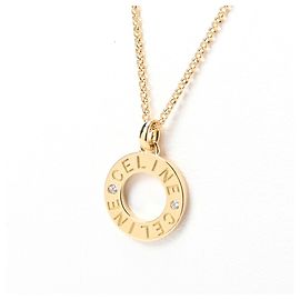 Céline Collar Celine Circle con diamante Otro