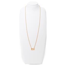 Fendi-Fendi Forever Necklace-Golden