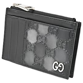 Gucci-Gucci GG Coin Card Case Holder-Black