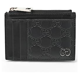Gucci-Gucci GG Coin Card Case Holder-Black