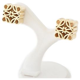 Orecchini Anagram Loewe D'oro