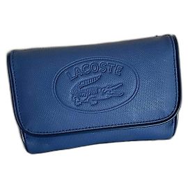 Lacoste Blue Synthetic Clutch Bag Blue