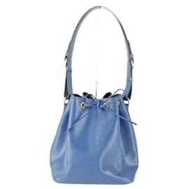 Louis Vuitton-Louis Vuitton Noe N44105 Shoulder Bag-Blue
