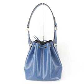 Louis Vuitton-Louis Vuitton Noe N44105 Shoulder Bag-Blue