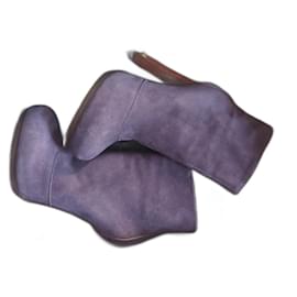 Botas ankle roxas Dsquared2 Roxo