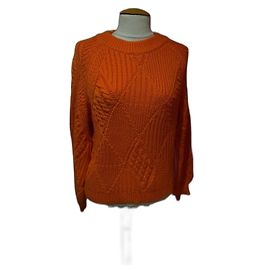 Maje Orange Knitwear Orange