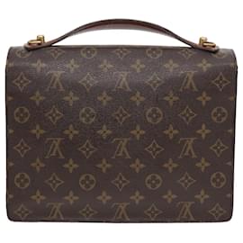 Louis Vuitton-LOUIS VUITTON Monogram Monceau 28 Hand Bag 2way M51185 LV Auth 93948-Monogram