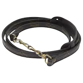 Louis Vuitton-LOUIS VUITTON Monogram Shoulder Strap 46.5"" LV Auth 93943-Monogram