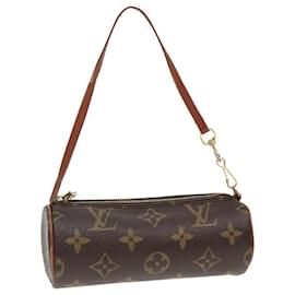 Louis Vuitton-LOUIS VUITTON Monogram Papillon Pouch LV Auth 93159-Monogram