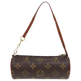 Louis Vuitton-LOUIS VUITTON Monogram Papillon Pouch LV Auth 93159-Monogram