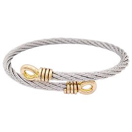 Pulsera Fred 'Force 10', oro y acero. Otro