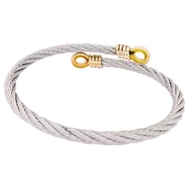 Fred-Vintage Fred bracelet 'Force 10' in gold and steel.-Other