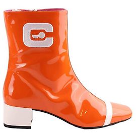 Carel Patent leather boots Orange