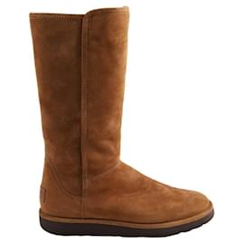 Ugg Stivali di pelle Cammello