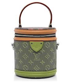 Louis Vuitton-Blue Louis Vuitton Monogram LV Pop Cannes Vanity Bag-Blue