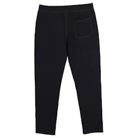 Lanvin-Lanvin Sweat Pants in Black Cotton-Black
