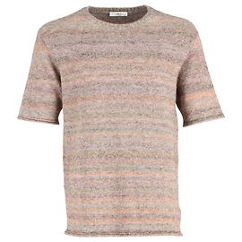 Autre Marque Camiseta de malha bouclê multicolorida M. P. Surplus Multicor