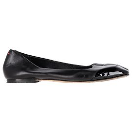 Aeyde Ballet Shoes in Black Leather Black