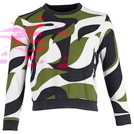 Alexander Mcqueen-Alexander McQueenPrinted Sweater in Multicolor Cotton-Other