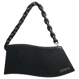 Jacquemus-Black La Vague shoulder bag-Black