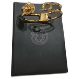 Bracelet Versace en acier doré Doré