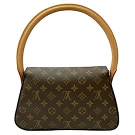 Louis Vuitton-Louis Vuitton Looping Monogram Shoulder Bag-Brown,Monogram
