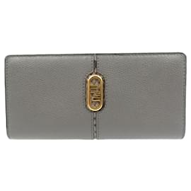 Fendi-Fendi Orlock Continental Wallet-Brown
