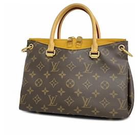Louis Vuitton-Louis Vuitton Monogram Pallas BB Handbag-Brown,Golden