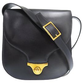 Hermès Borsa a spalla in vitello nero Hermes Nero