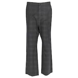 Jean Paul Gaultier-Jean Paul Gaultier Monsieur Polka Dot Wide Pants-Black