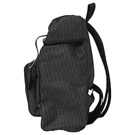 Saint Laurent-Saint Laurent Monogram Hunting Backpack in Brown Coated Canvas-Other