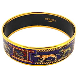 Pulseira Hermès em ouro e multicolorida Multicor Dourado