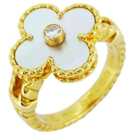 Anello in oro giallo 18K con diamanti Van Cleef & Arpels Altro