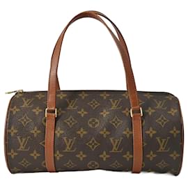 Louis Vuitton-Louis Vuitton Papillon 30 GM Handbag-Brown,Monogram