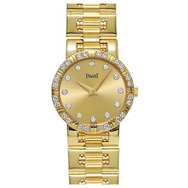 Orologio da polso Piaget Dancer Bezel Diamante 12P Quartz D'oro
